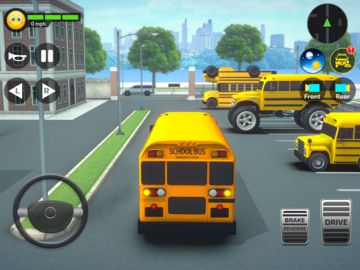 School Bus Simulator Driving Game Screenshot