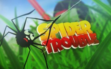 Spider Trouble Game Screenshot
