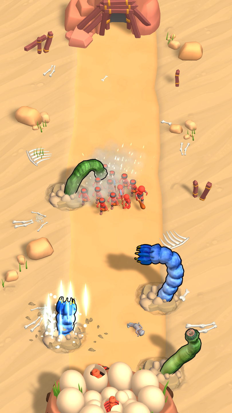 Tentacle Defense Game Screenshot