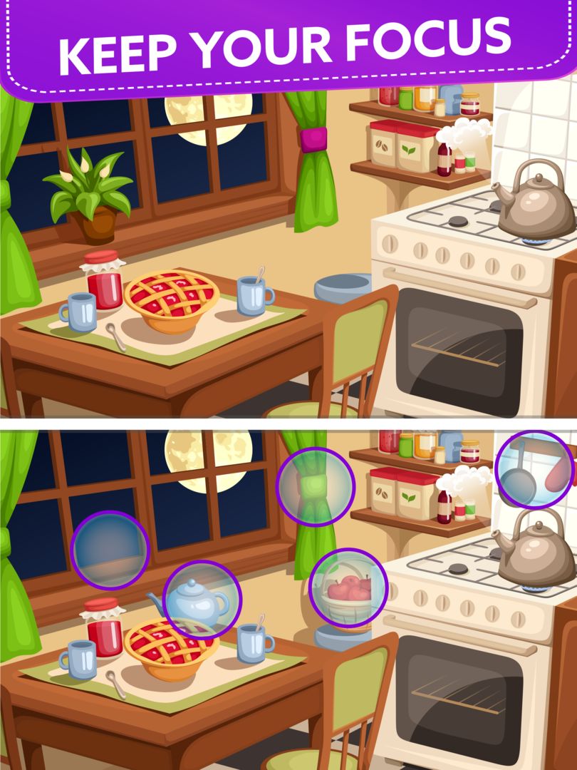 Spot 5 Differences: Find them! screenshot game