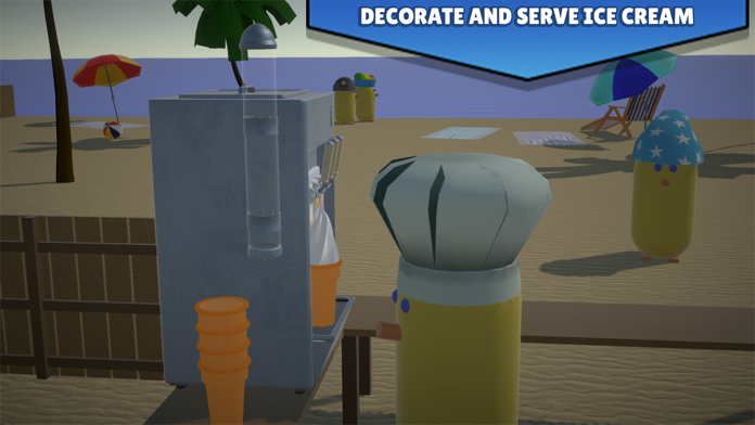 Beachside Bites : Sip & Munch Game Screenshot