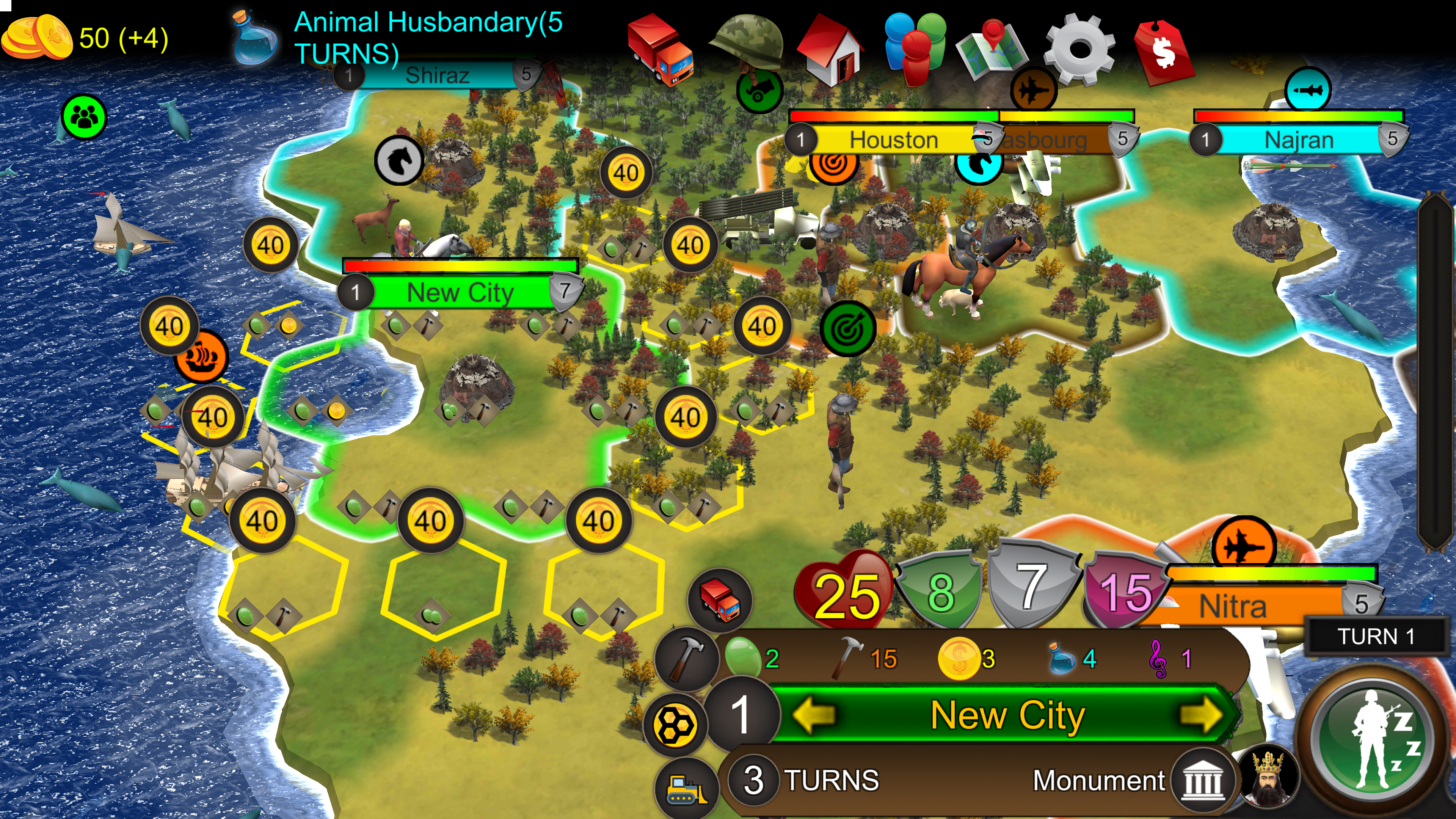 World of Empires 2 Game Screenshot