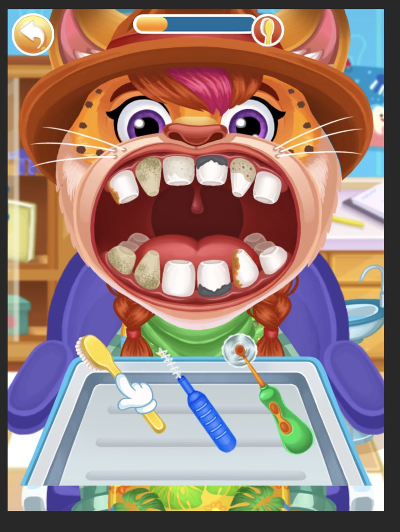 หมอของเด็ก ๆ : หมอฟัน ภาพหน้าจอเกม