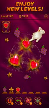 Dazzly Match 3D: Gem Matching 遊戲截圖