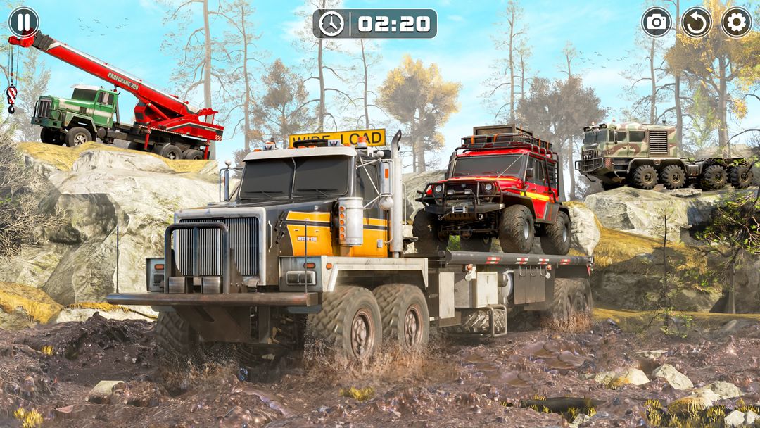 Offroad Adventure Wild Trails screenshot game