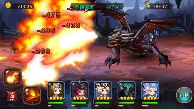 女神聯盟：惡夢の影 ゲームのスクリーンショット