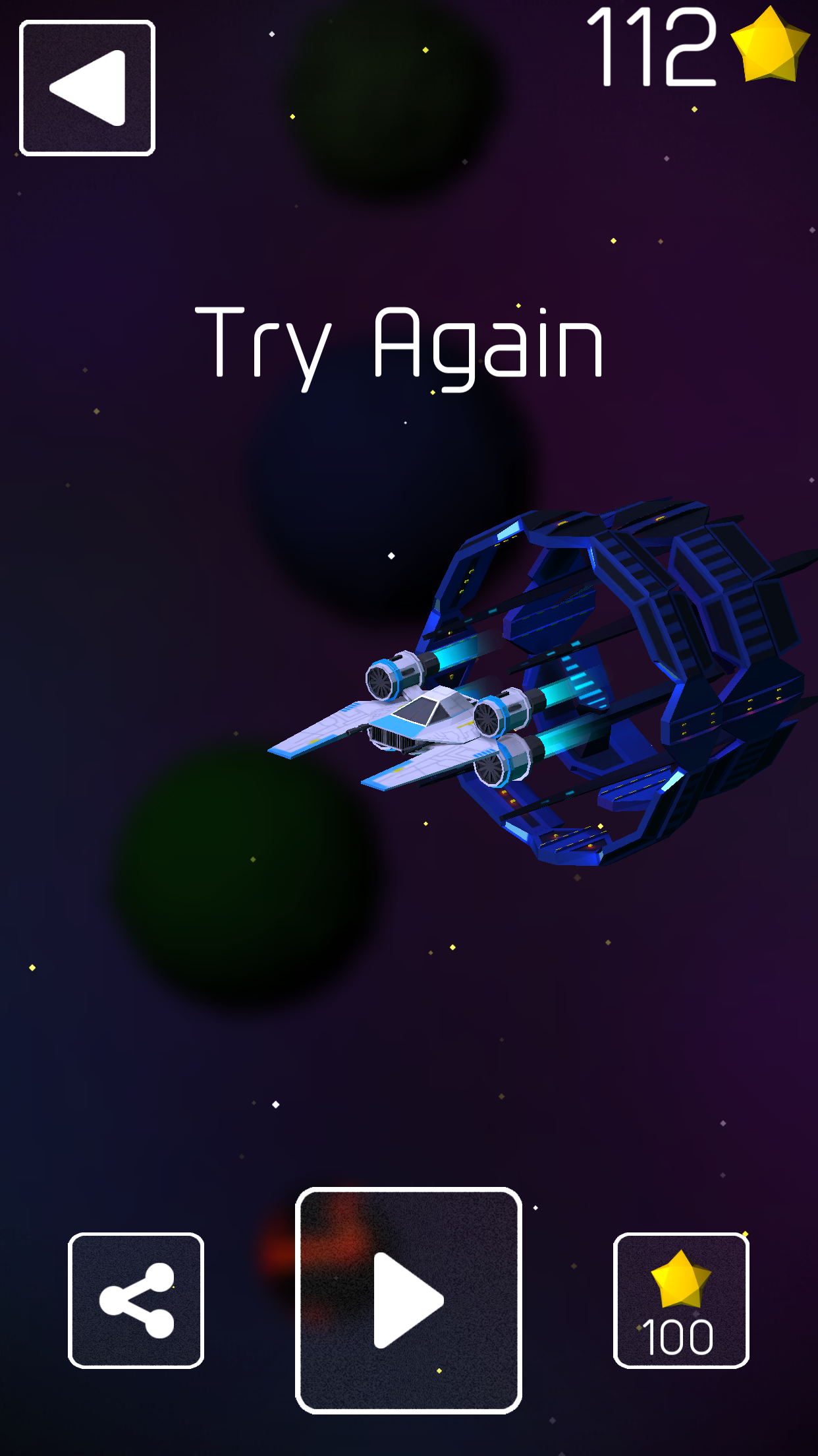 Crossy Space screenshot game
