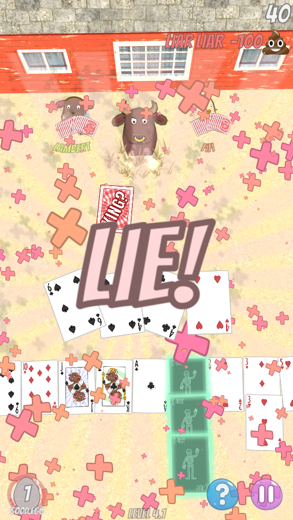 Screenshot of BULLCRAP!