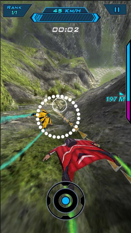 Screenshot 1 of 翼裝飛行 - Wingsuit Flying 1.0.4