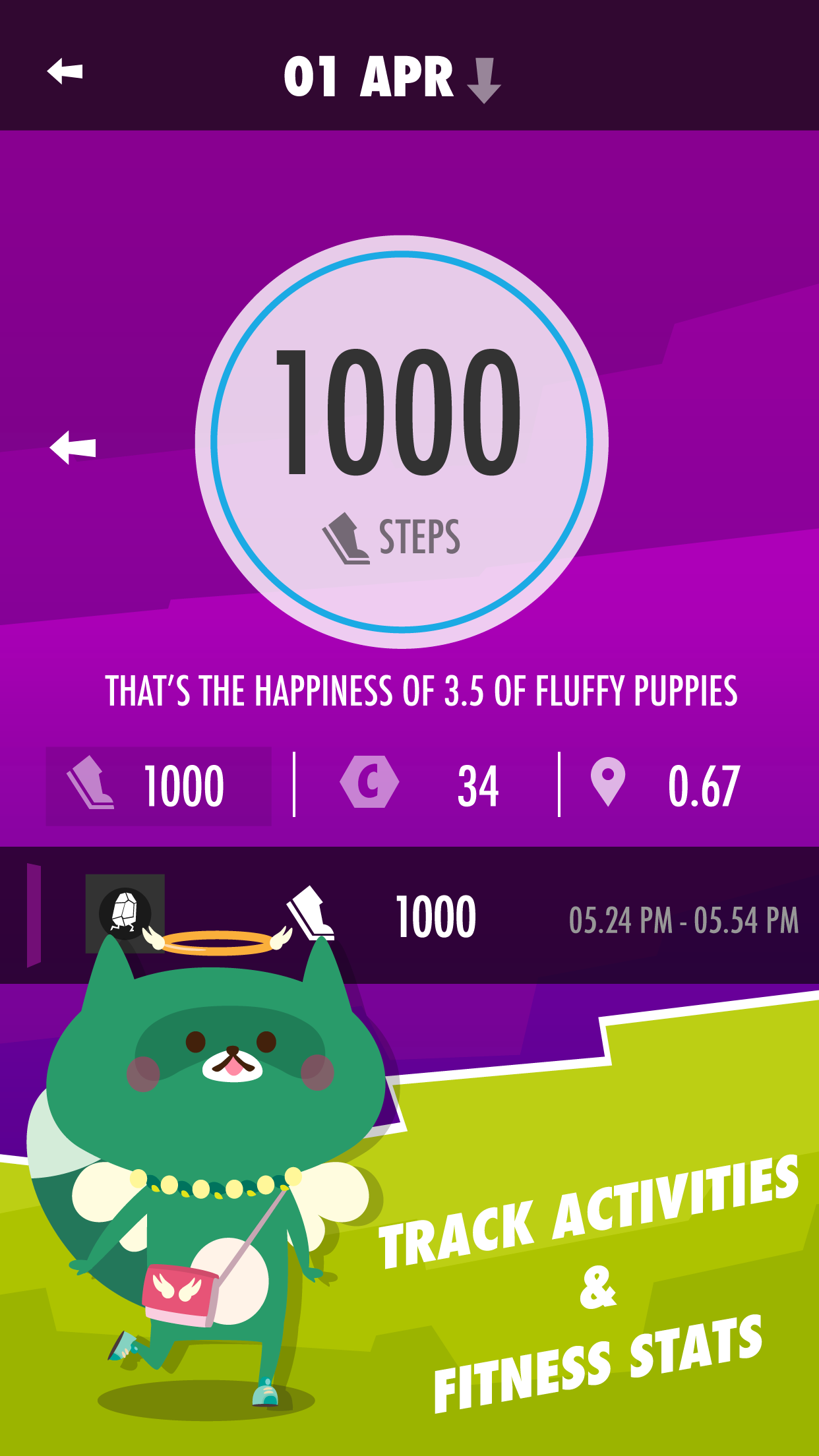 Wokamon: Walking games Game Screenshot