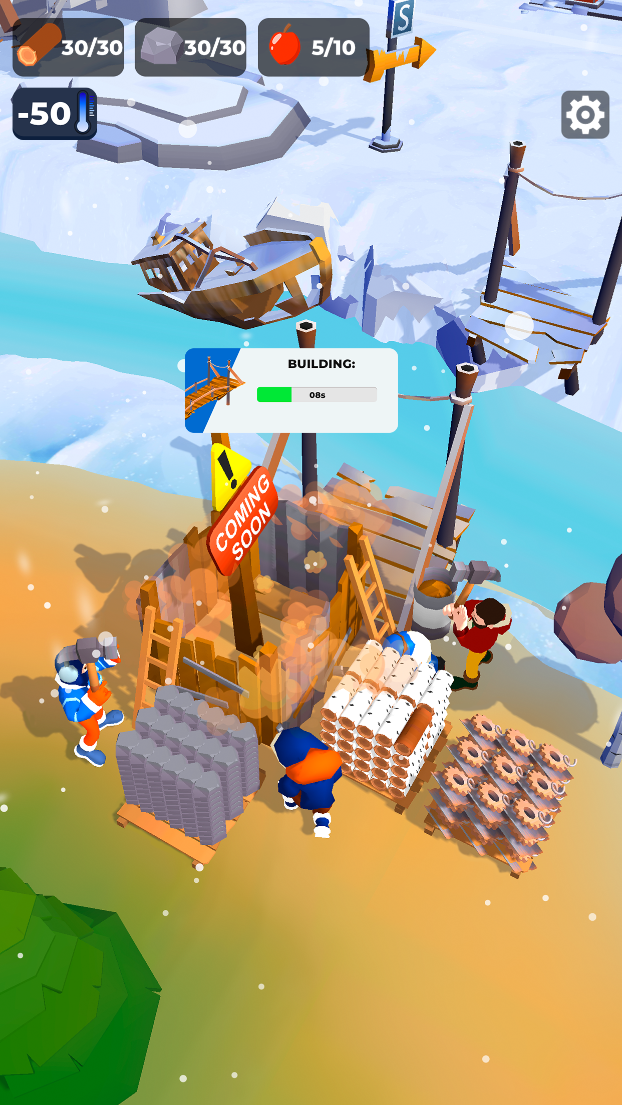 Screenshot of Frost Land Survival