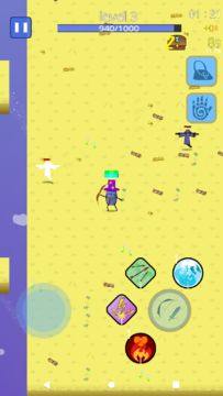 Скриншот игры Bean Guy Rogue Elements