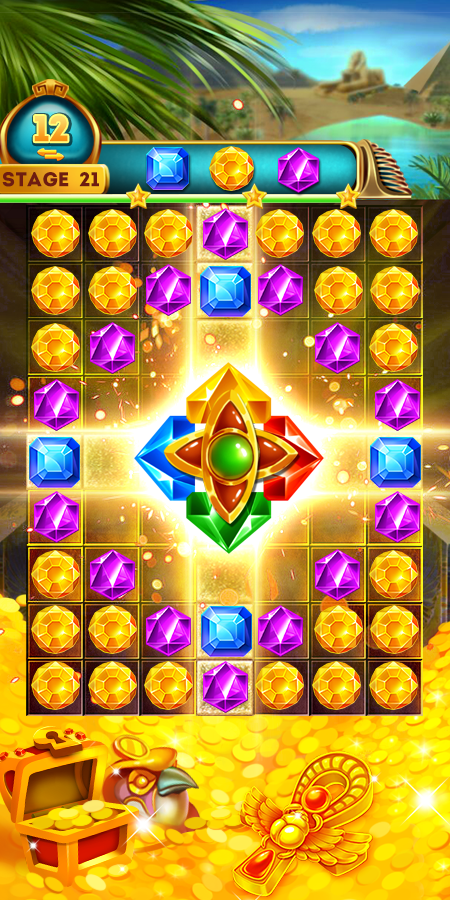 Egyptian Rune Quest Game Screenshot