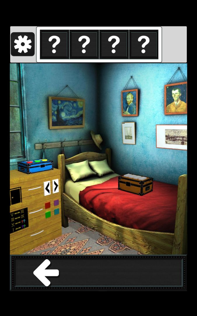 脱出ゲーム　アンティークルームの謎 screenshot game