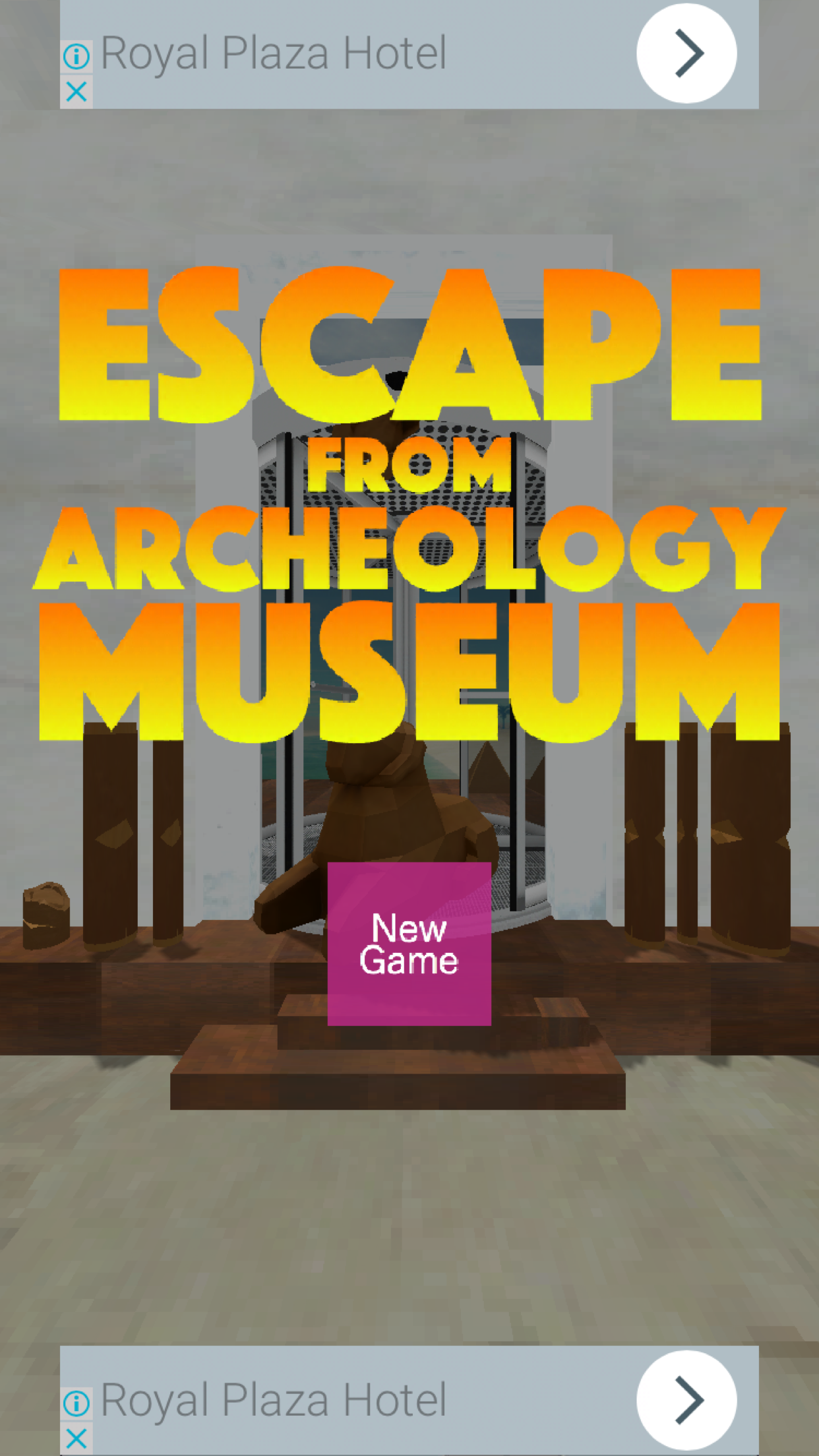 Escape from Archeology Museum Game Screenshot
