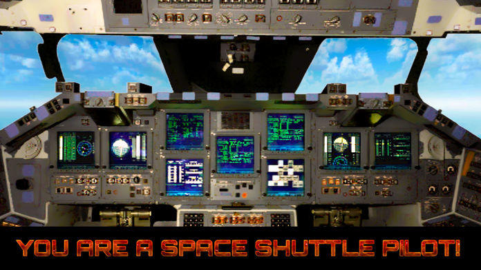 Captura de Tela do Jogo Space Shuttle Landing Simulator 3D