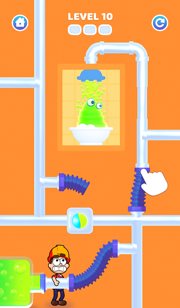 Plumber Masters Game Screenshot