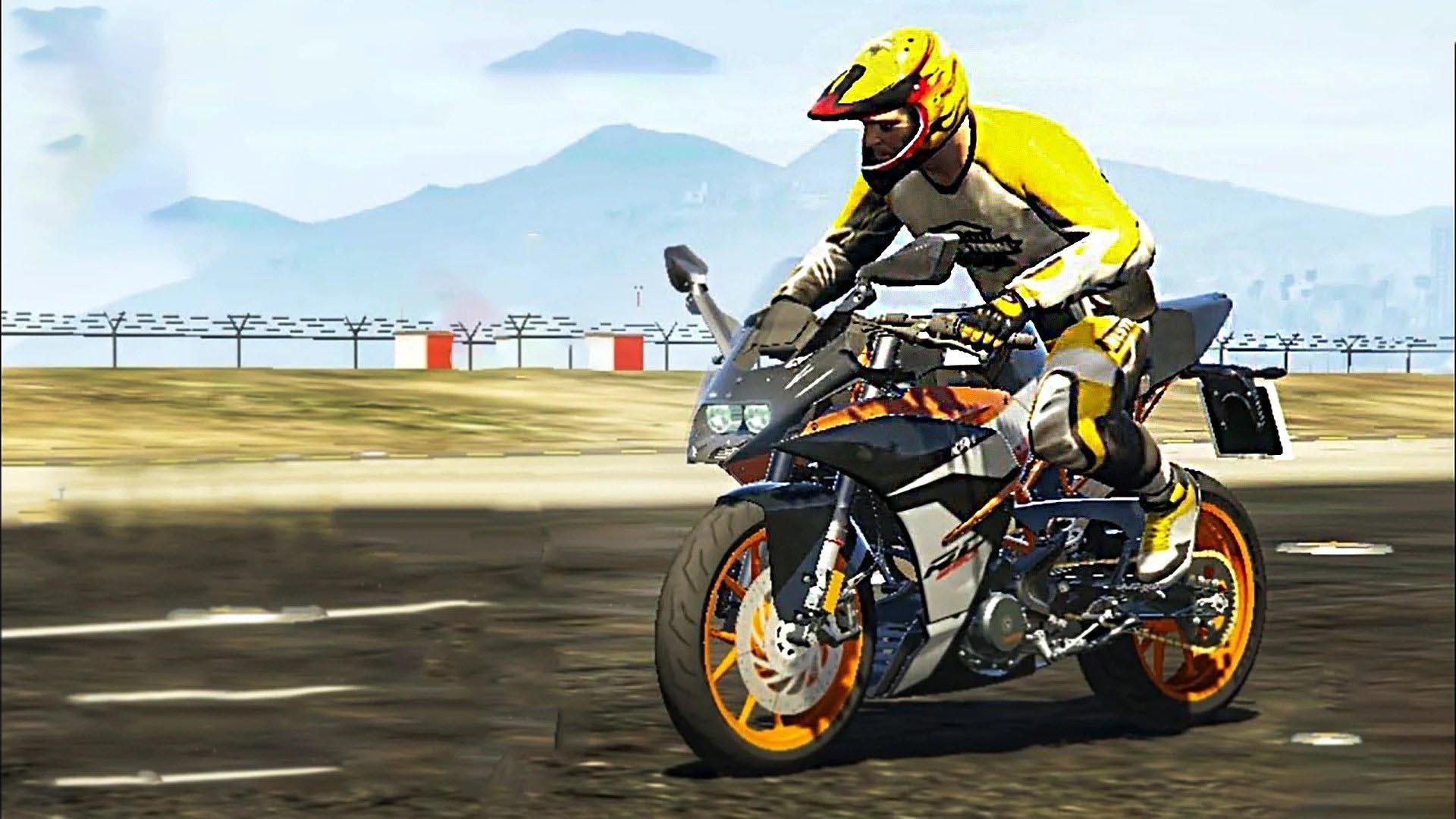 Screenshot 3 of KTM Bike Stunt Race Master 3D 