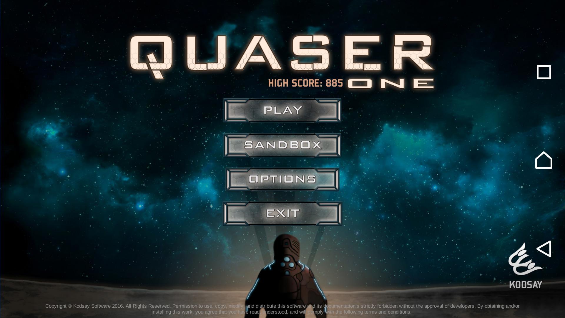 Quaser One Game Screenshot