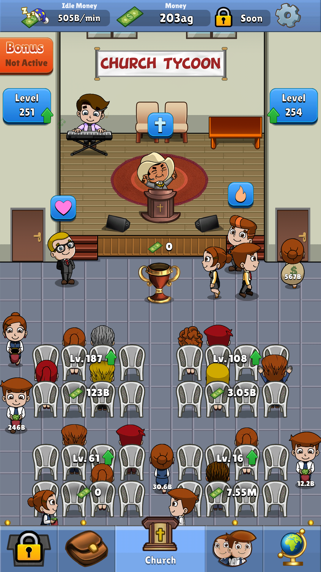 Church Tycoon - Church Simulator Game Screenshot