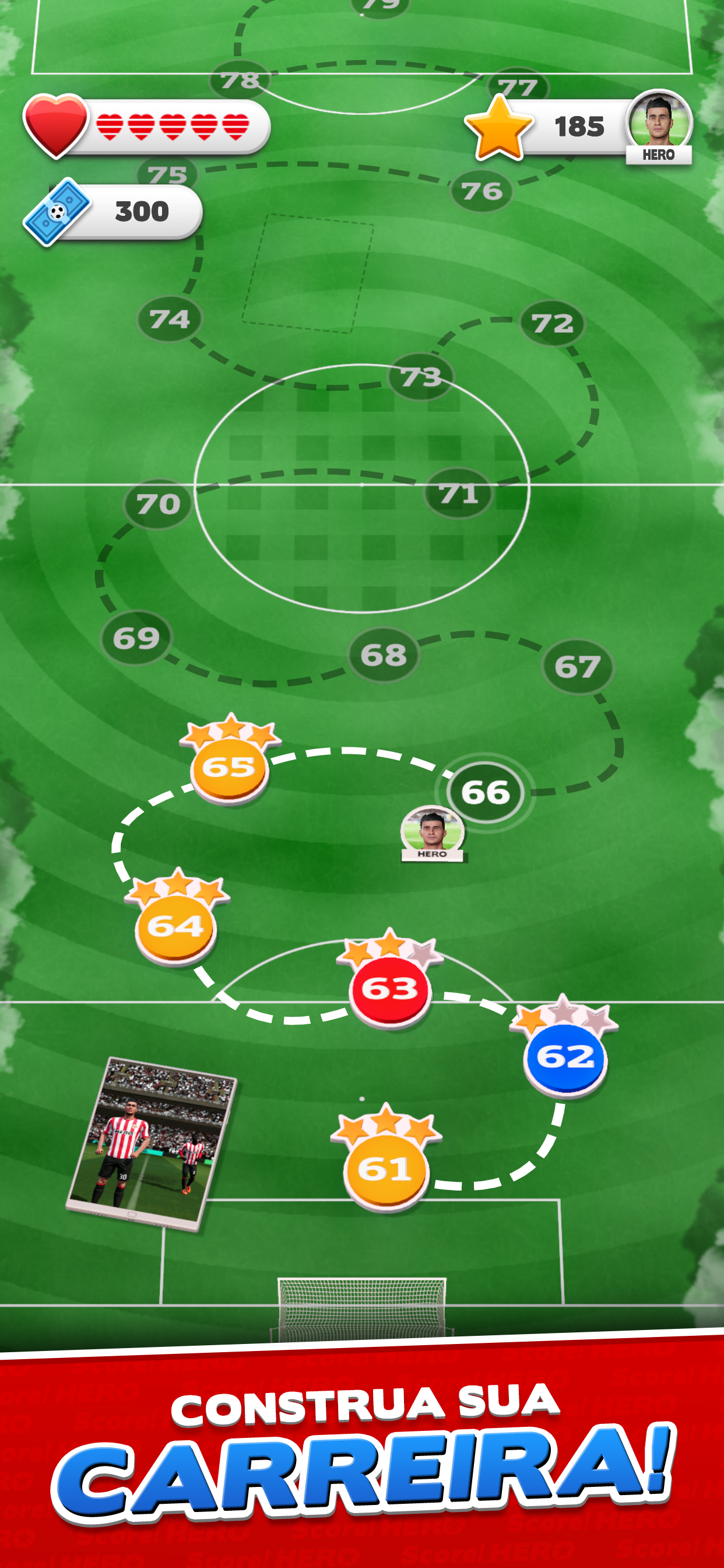 Herói dos Jogos de Futebol 2017 Jogos de Futebol versão móvel andróide iOS  apk baixar gratuitamente-TapTap