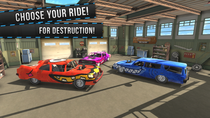 Demolition Derby (VR) Racing Game Screenshot