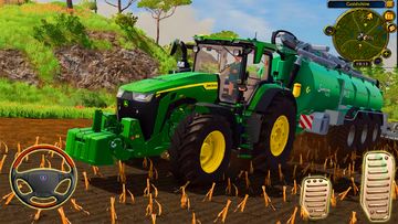 Village Farming: Tractor Games Game Screenshot