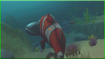 feed and grow fish Arcade Game Screenshot
