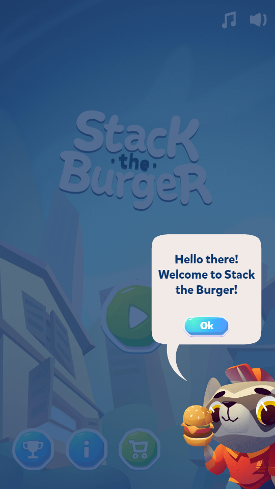 Скриншот игры Stack The Burger