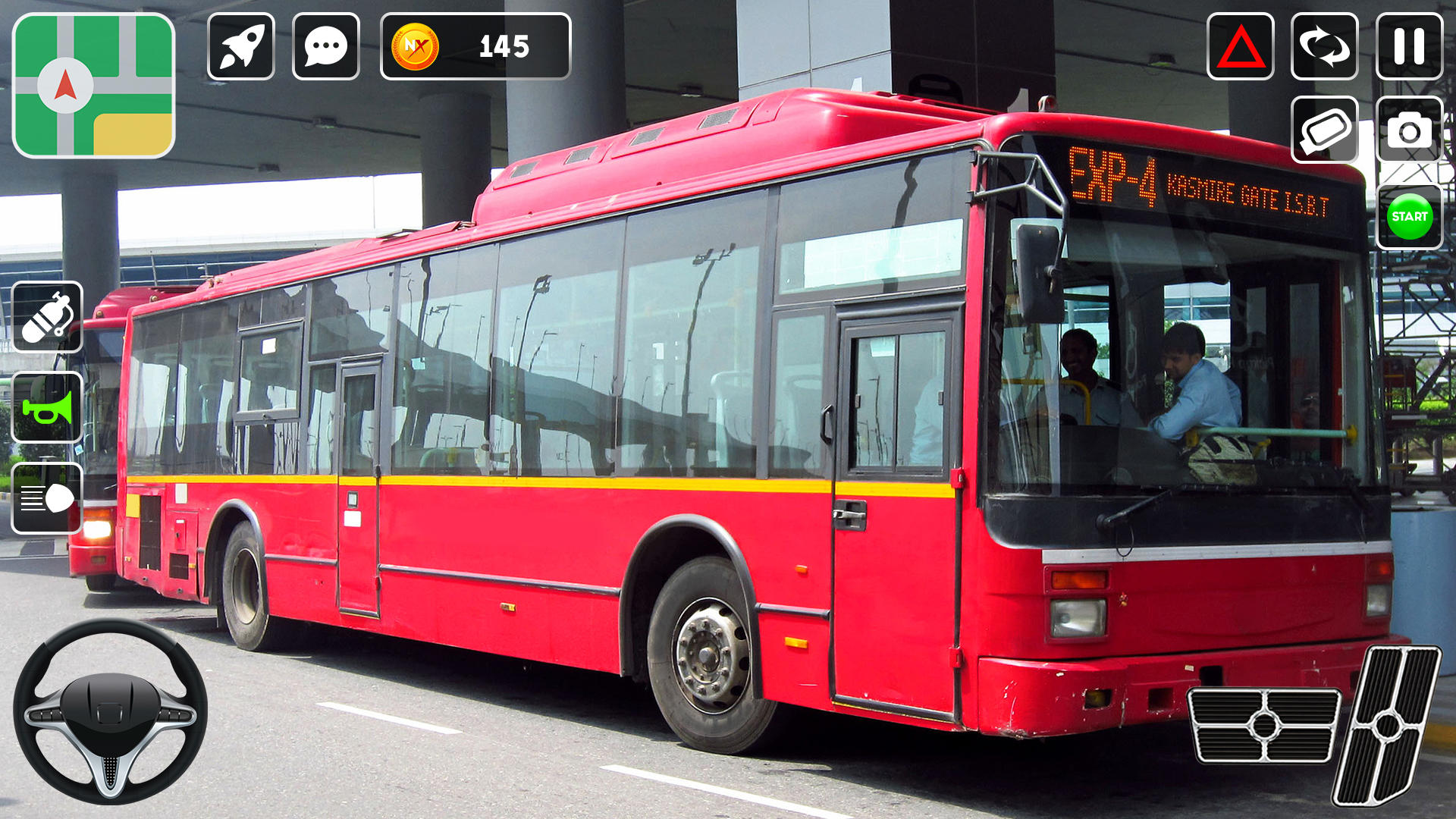 Screenshot of Bus Simulator Indian 3D Game