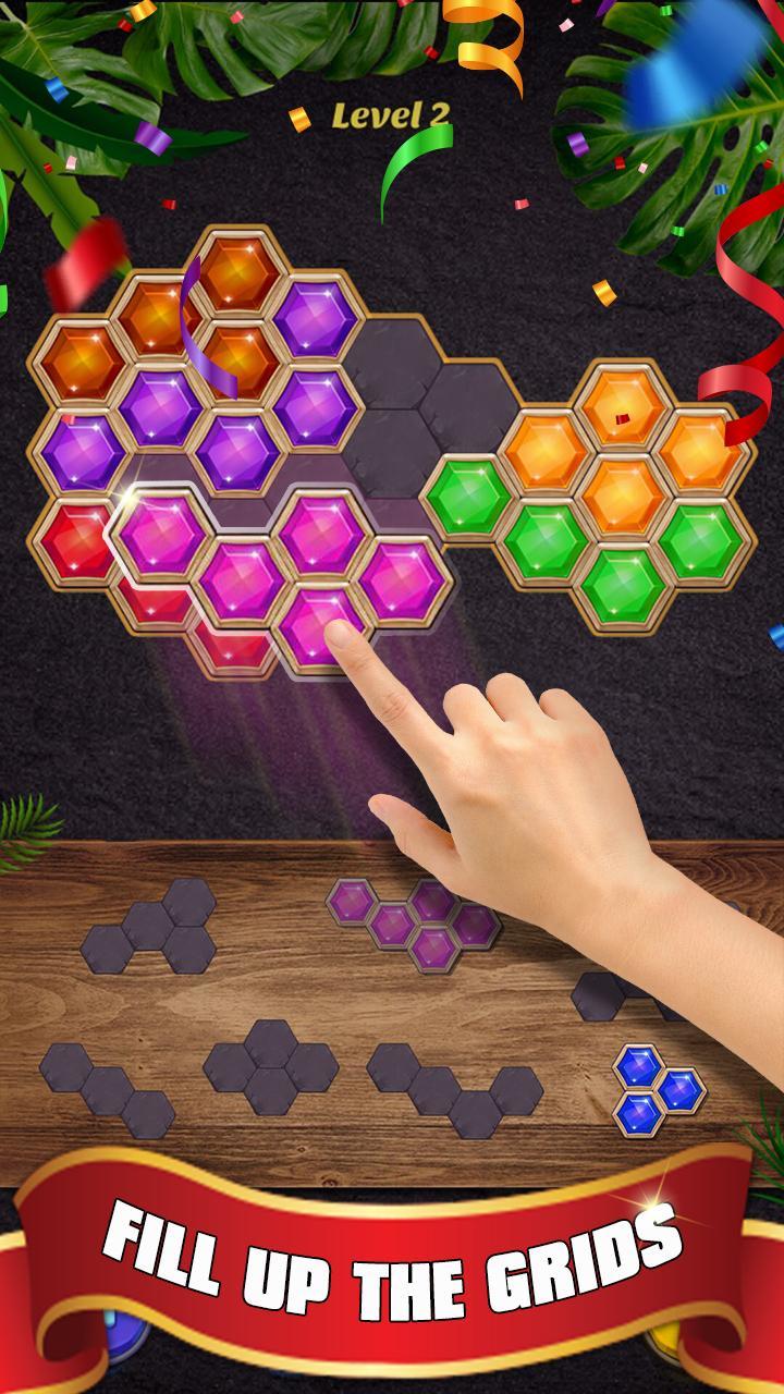 Hexa Block Game Screenshot