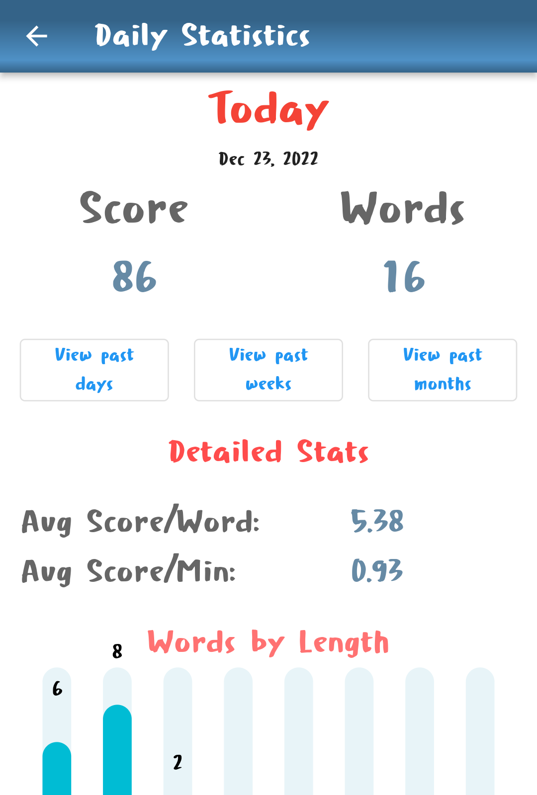 Captura de Tela do Jogo ActivNow Word Salad