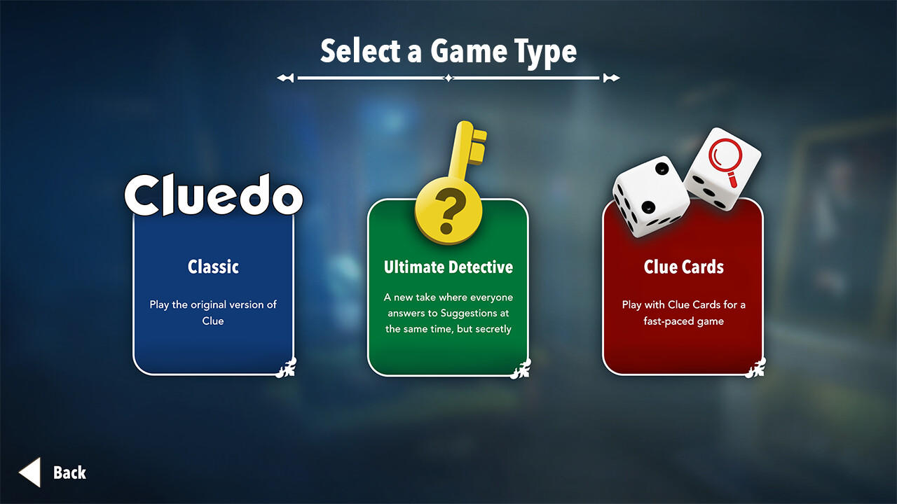 Clue/Cluedo screenshot game