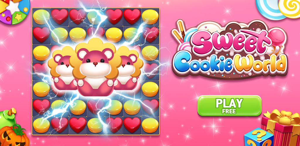 Banner of Sweet Cookie World: Quebra-cabeça de combinar 3 1.1.4