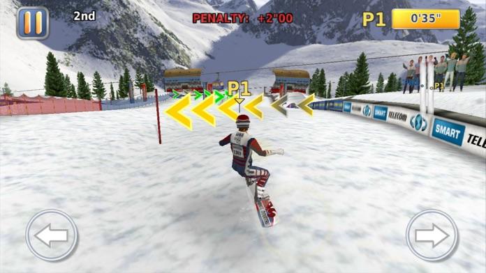 Captura de Tela do Jogo Athletics 2: Winter Sports