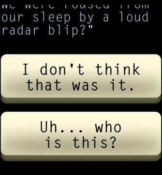 Скриншот игры Lifeline: Silent Night