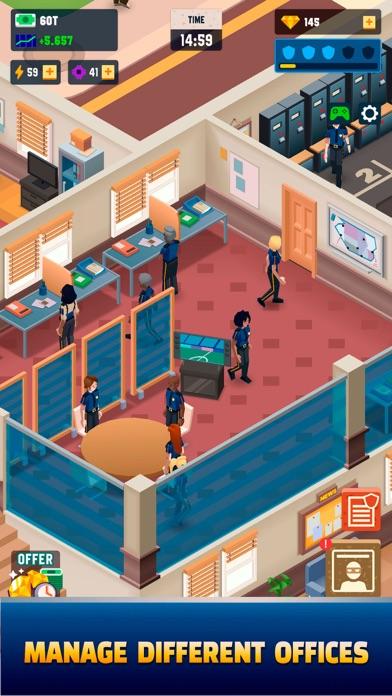 Idle Police Tycoon - Cops Game Game Screenshot