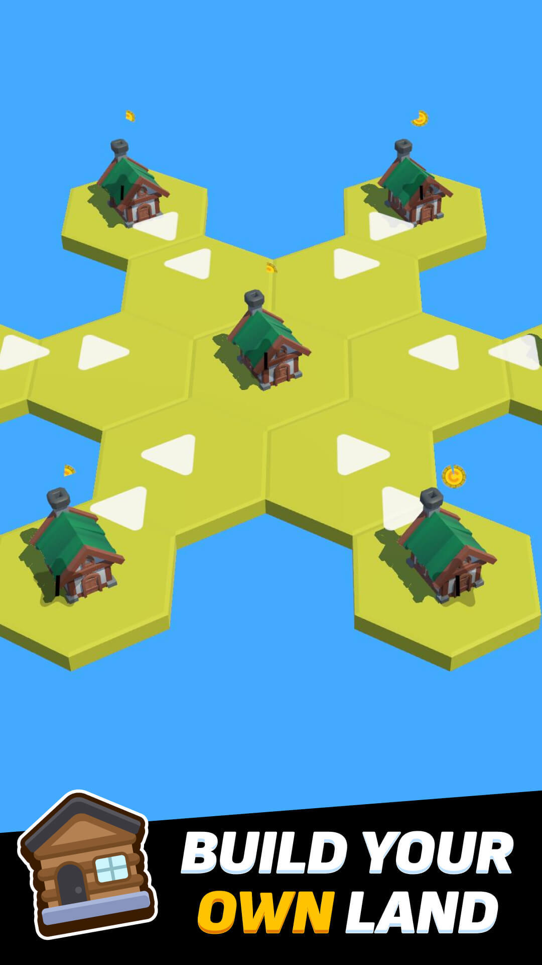 Hex City Builder 게임 스크린샷