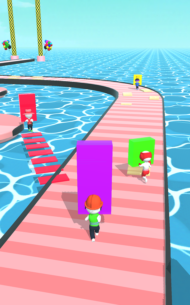 Screenshot 5 of Fun Race 3D Game : Bridge Race 