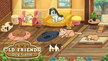 Banner of Old Friends Dog Game 