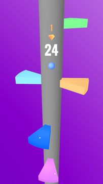 Rolly Jump - Spin Tower Game Screenshot