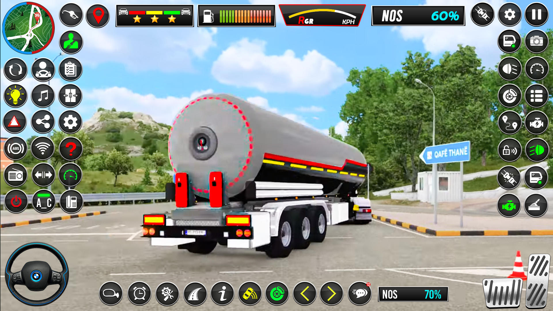 Oil Tanker Truck Driving 2023 Game Screenshot