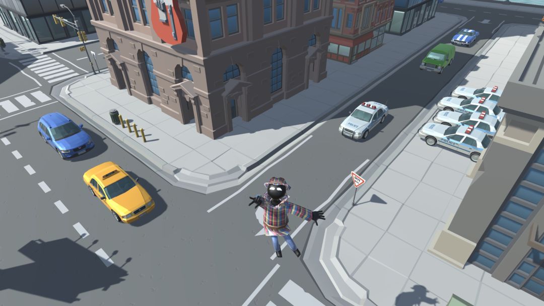 Screenshot of Stickman Detective - Super Rope Hero Game