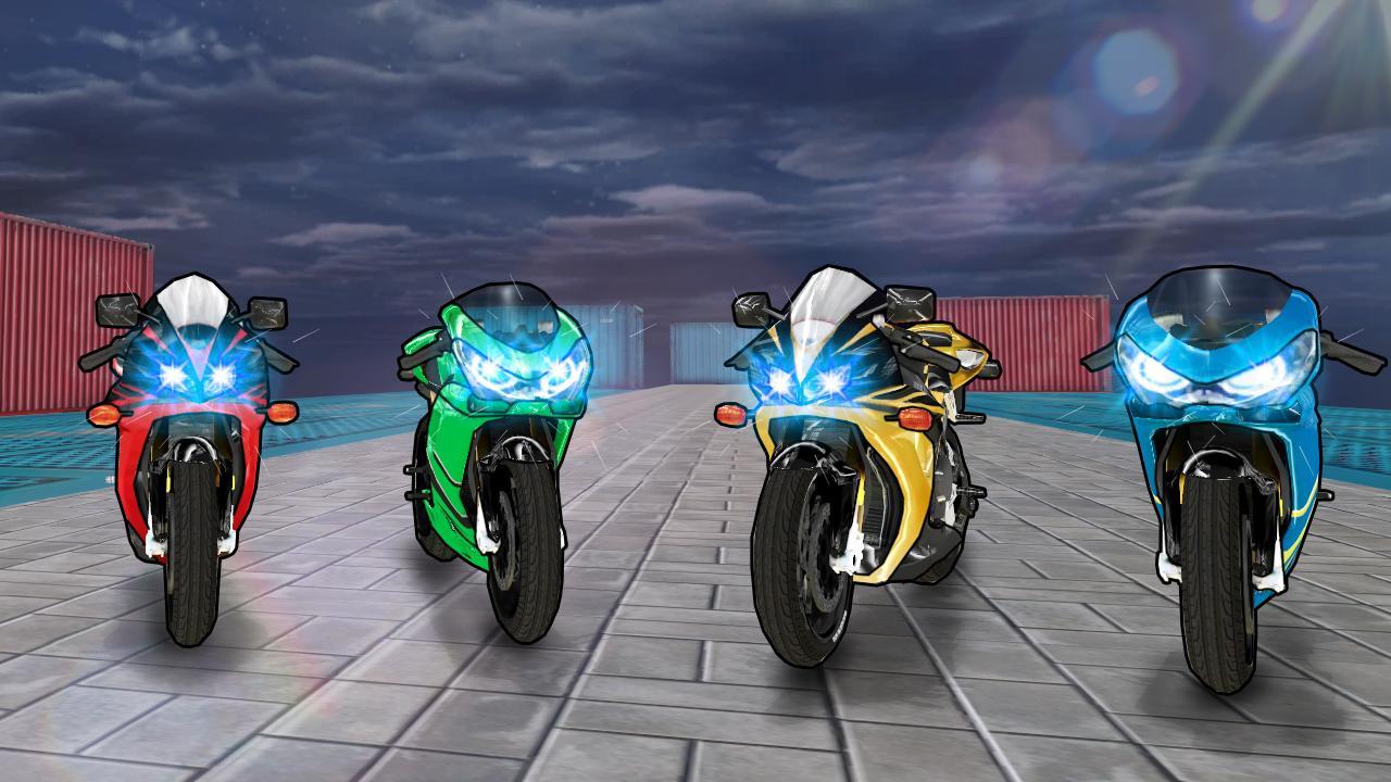 Spider Hero Racing : Bike Edition Game Screenshot