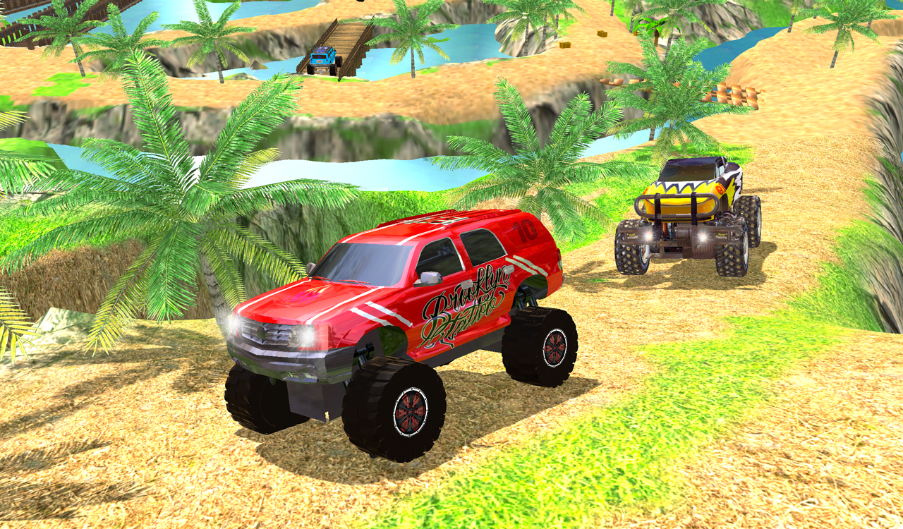 Offroad Grand Monster Truck Hill Drive ゲームのスクリーンショット