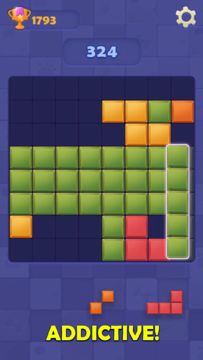 Cuplikan Layar Game Blocks Puzzle: Gem Blast