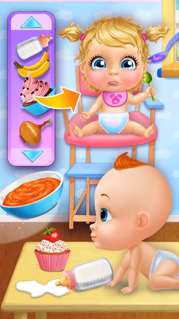 瘋狂雙胞胎寶寶之家遊戲截圖