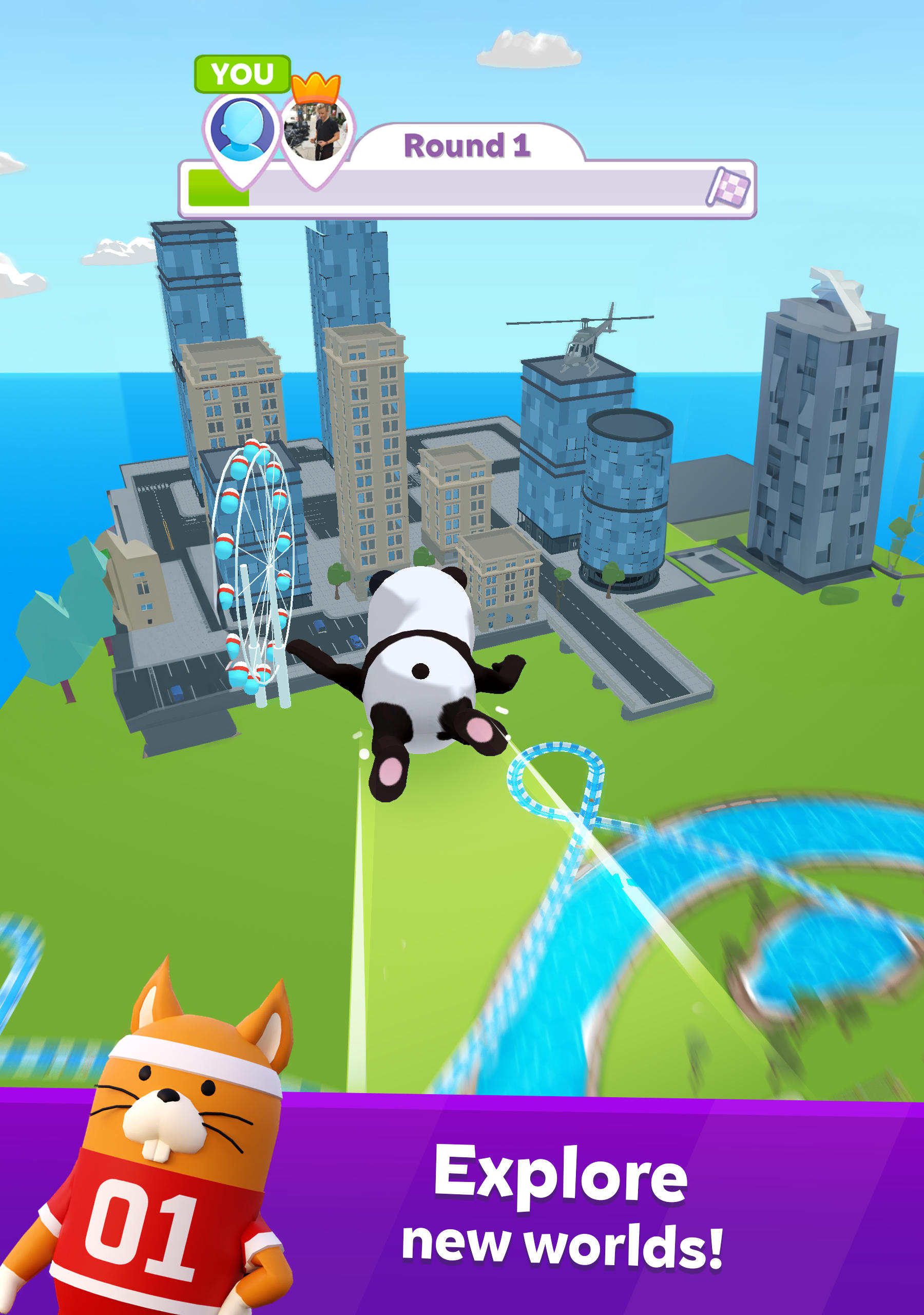 aquapark.io Game Screenshot