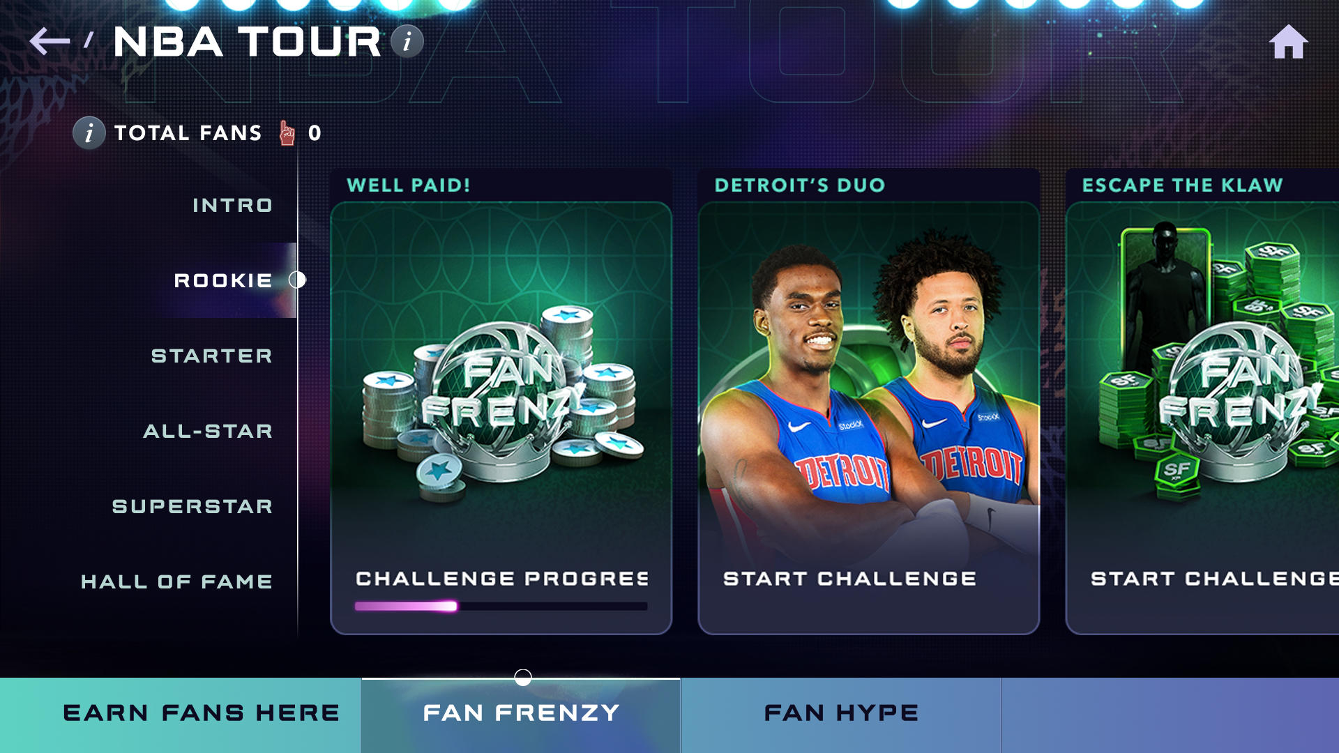 EA SPORTS™NBA Live Mobile Beta Game Screenshot