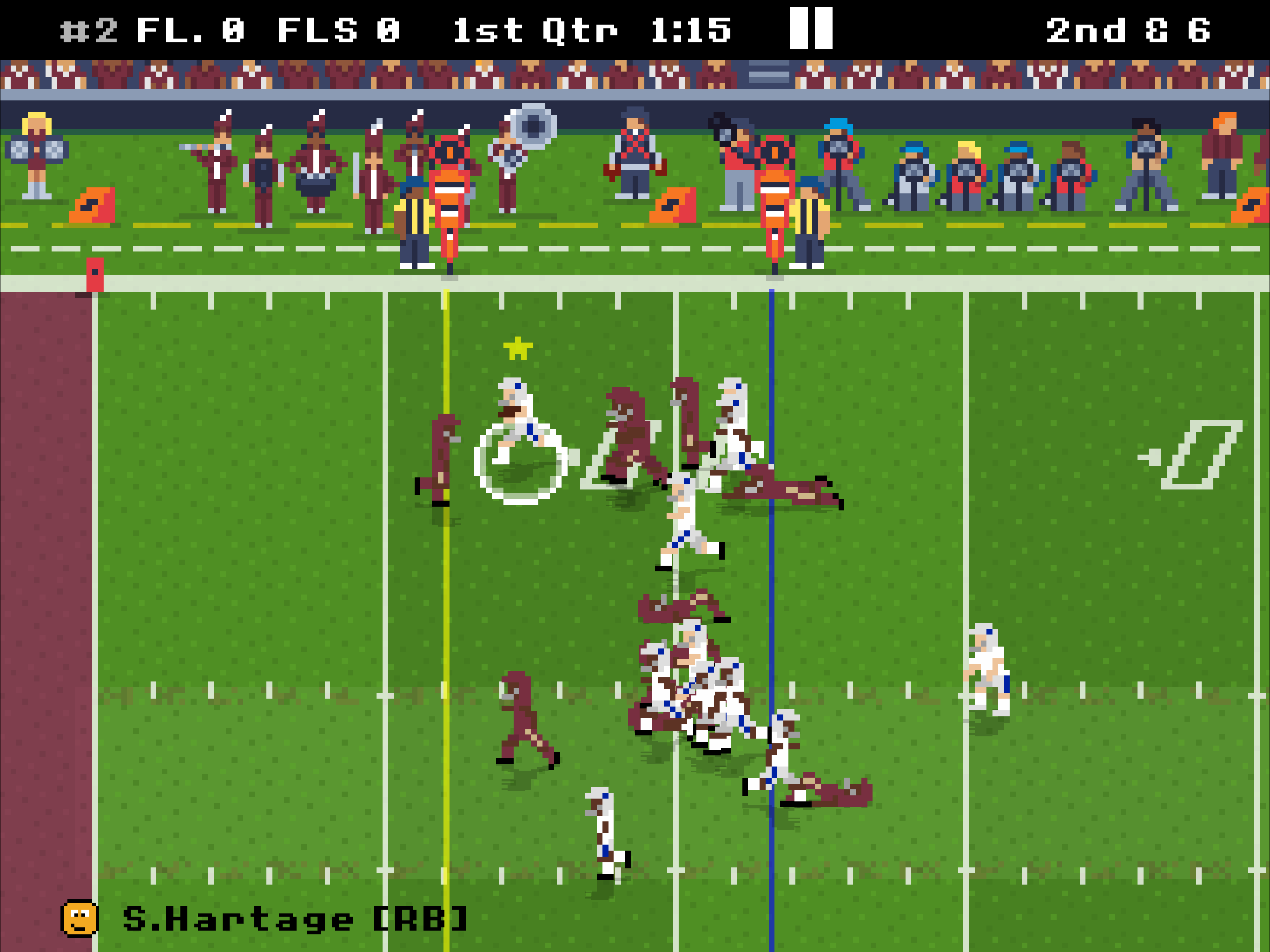 Retro Bowl College screenshot game